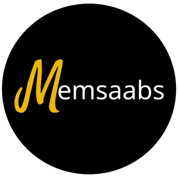 Memsaabs logo.